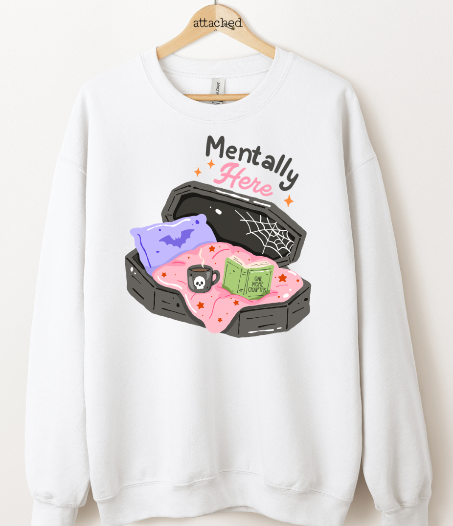 Mentally Here Graphic Top