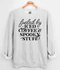 Fueled By Iced Coffee & Spooky Stuff Graphic Top