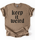 Keep It Weird Graphic Top