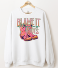 Blame It All On My Roots Graphic Top