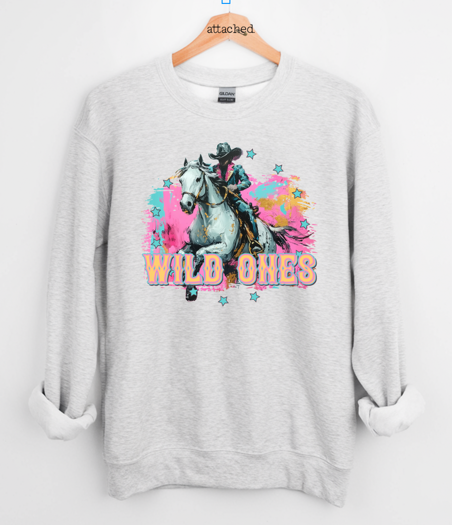 Wild Ones Cowboy Graphic Top