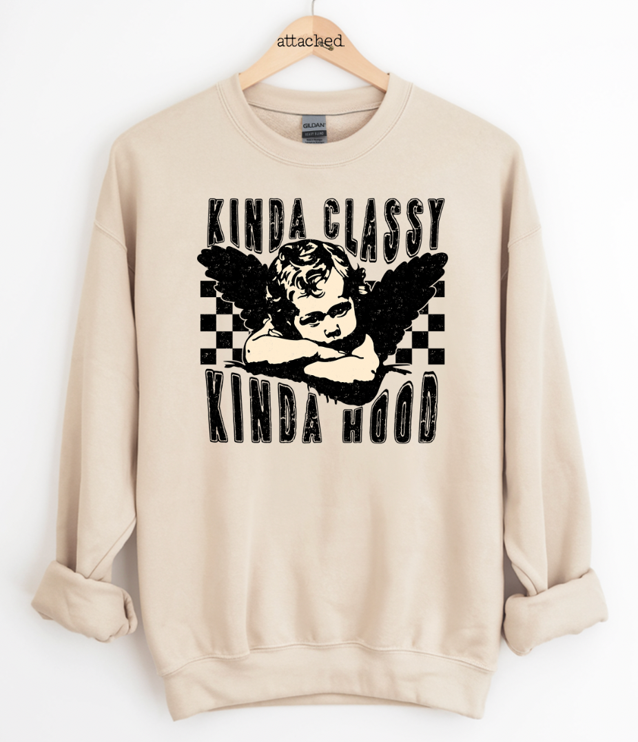 Kinda Classy Kinda Hood Cupid Graphic Top