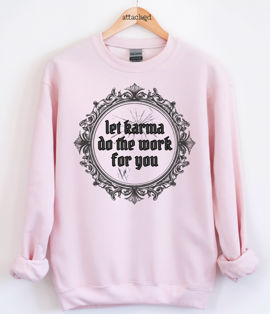 Karma Work Graphic Top