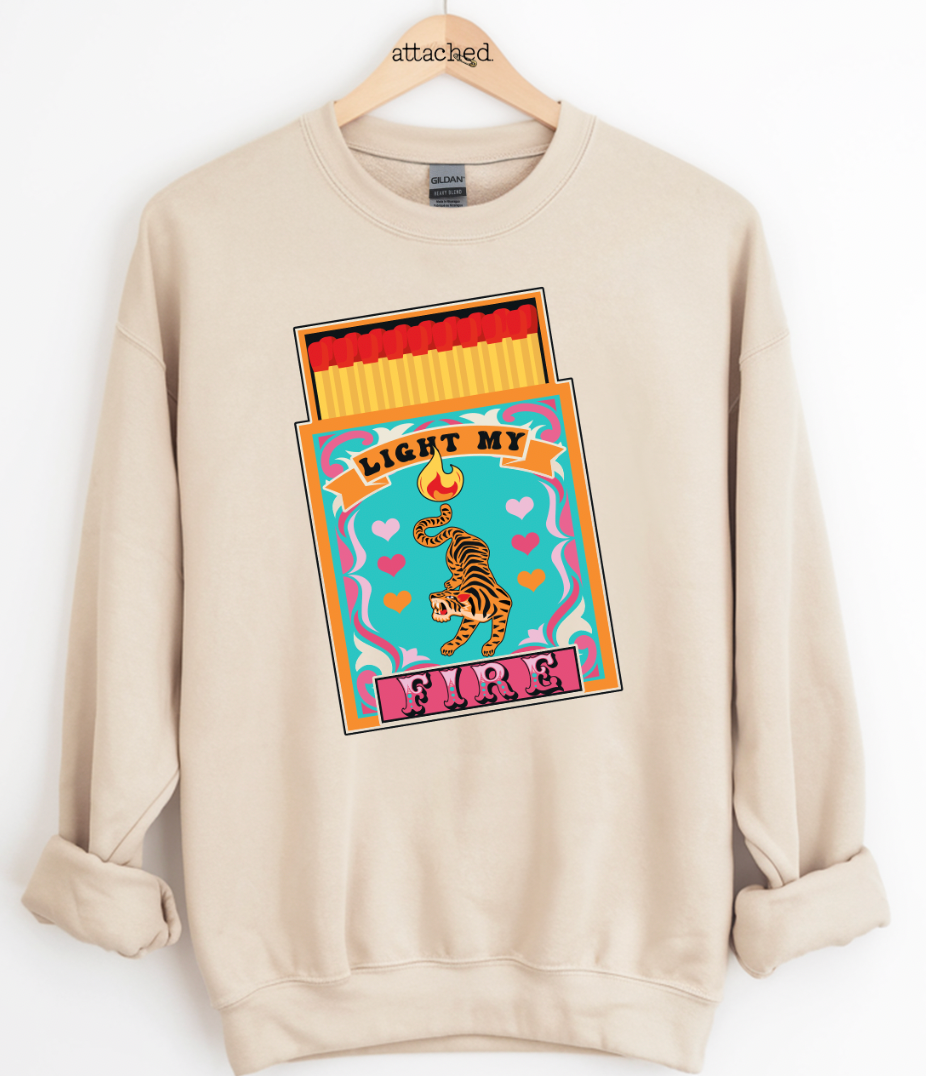 Light My Fire Graphic Top