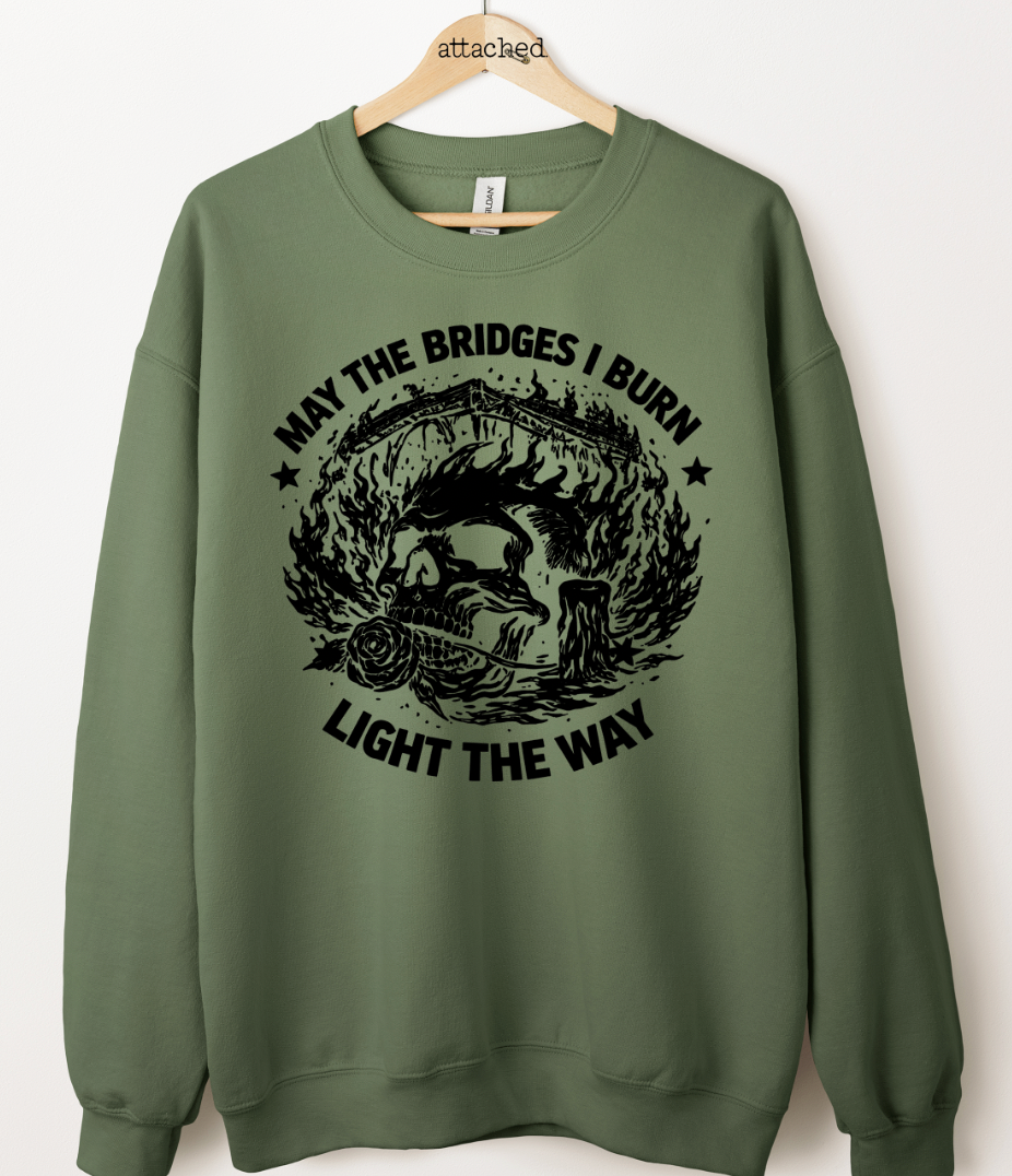 Bridges I Burn Graphic Top