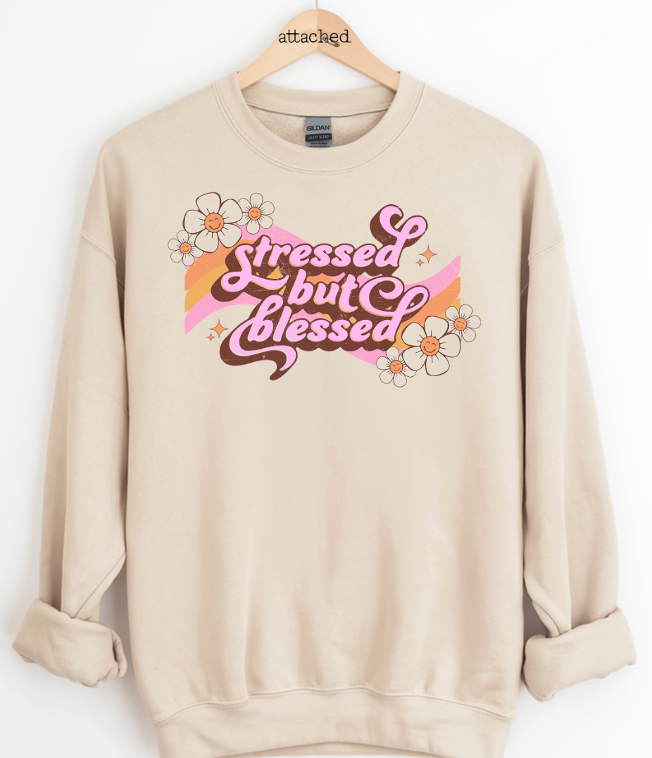 Stressed But Blessed Graphic Top