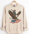 Eagle Cowboy Graphic Top