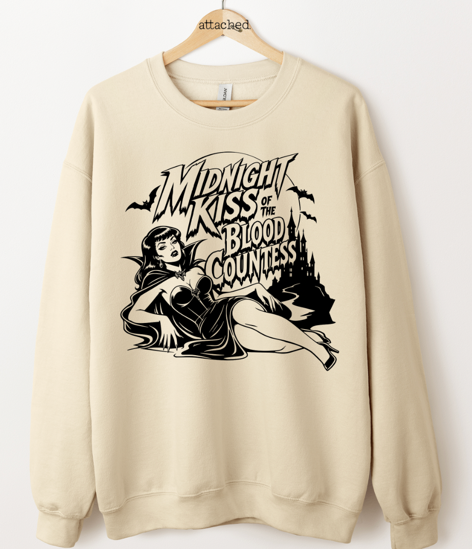 Midnight Kiss Of The Blood Countess Graphic Top