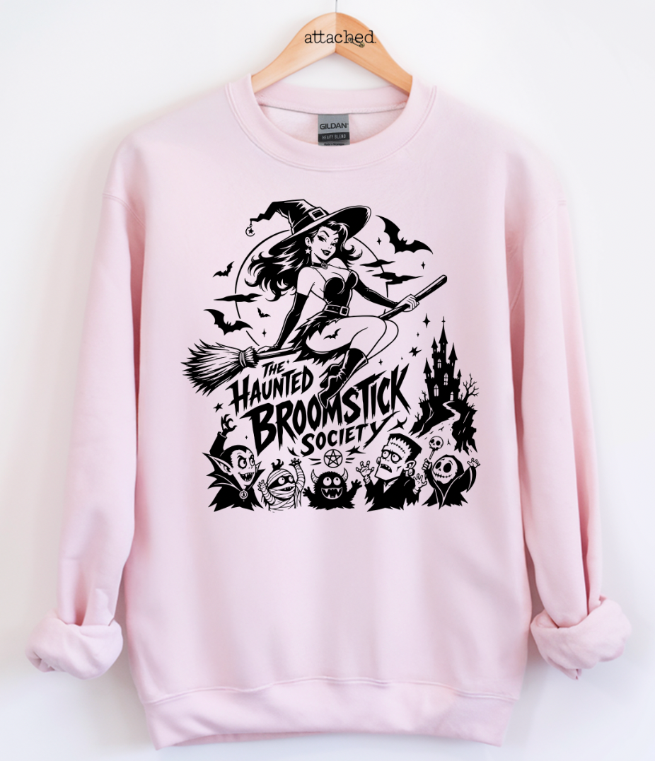 The Haunted Broomstick Graphic Top