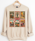Fall Stamps Graphic Top