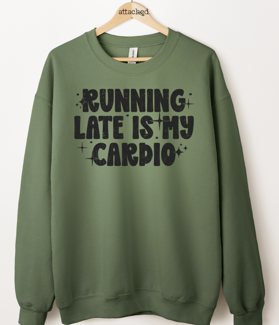 Running Late Graphic Top