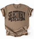Selectively Social Graphic Top