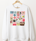 Vintage Vibes Collage Graphic Top