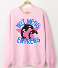 Whale Hot Mess Express Graphic Top