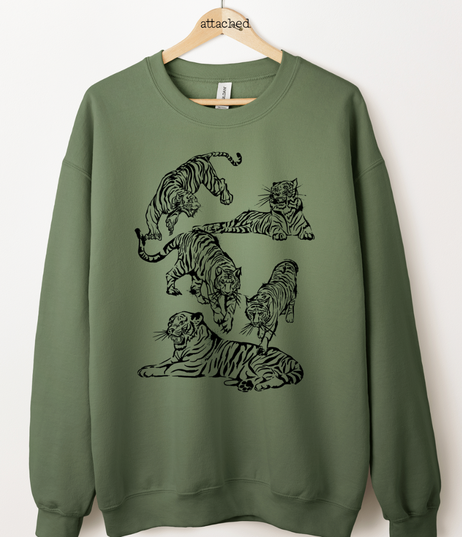 Tiger Group Graphic Top