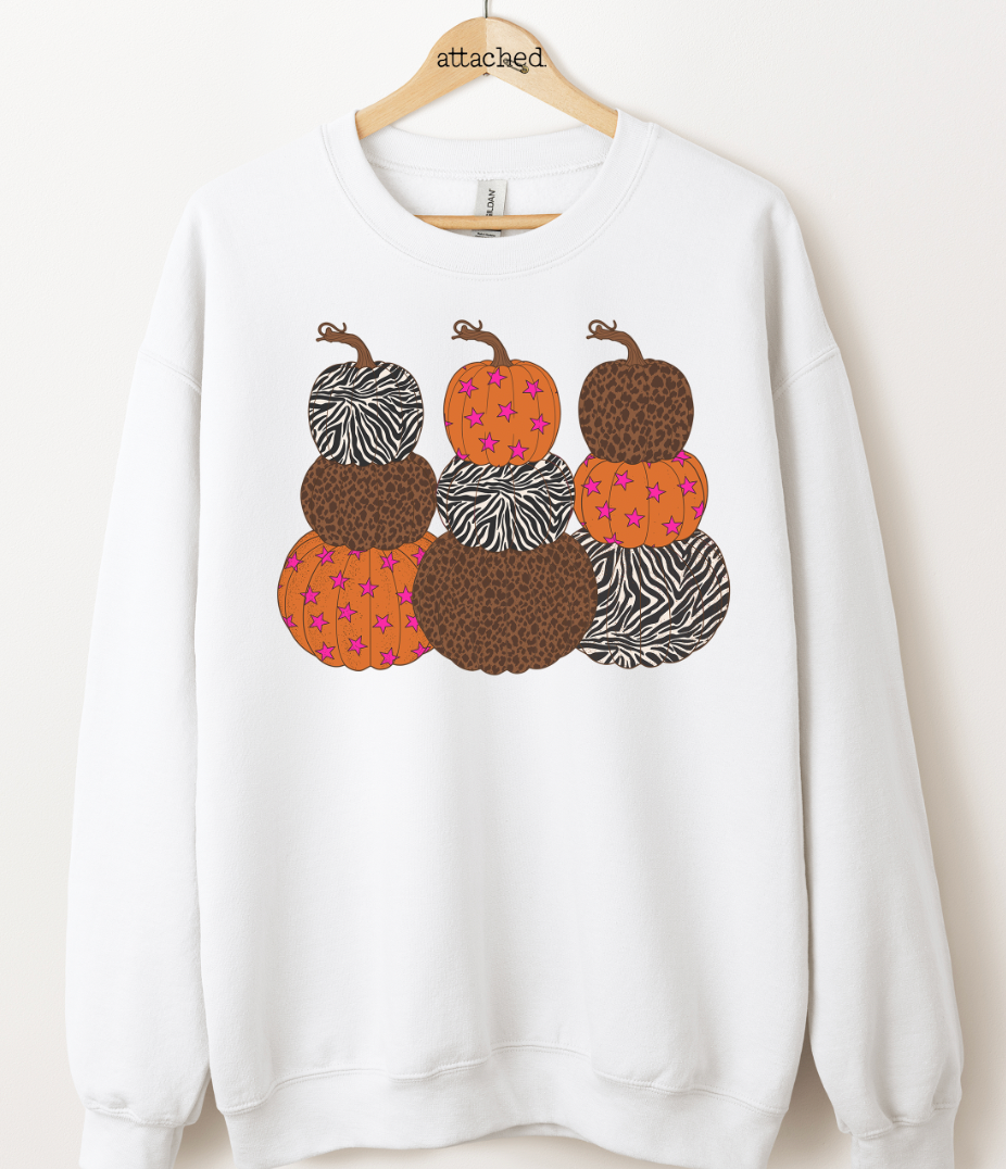 Stacked Pumpkins Graphic Top