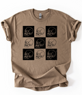 Checkered Skulls Graphic Top