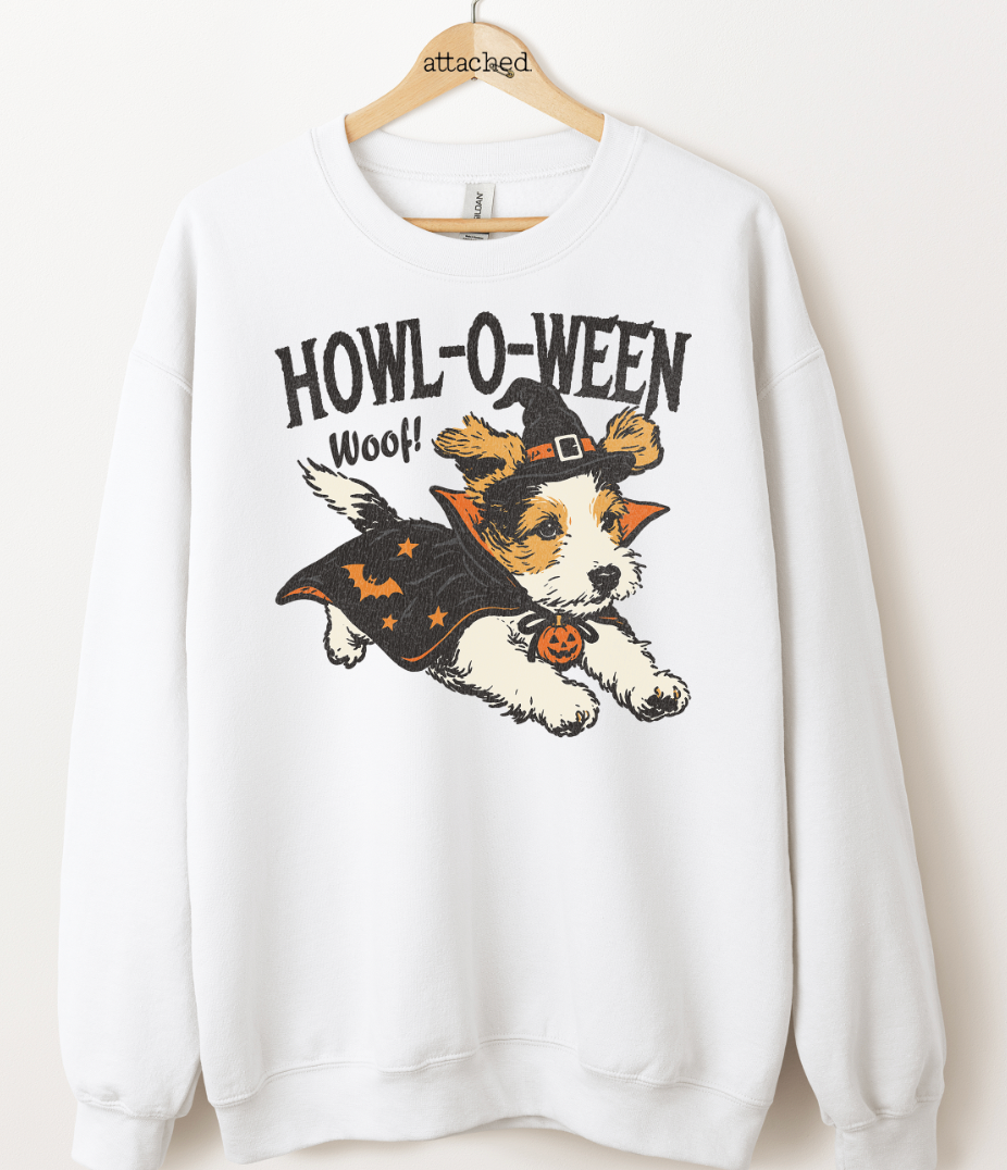 Howl-O-Ween Dog Graphic Top