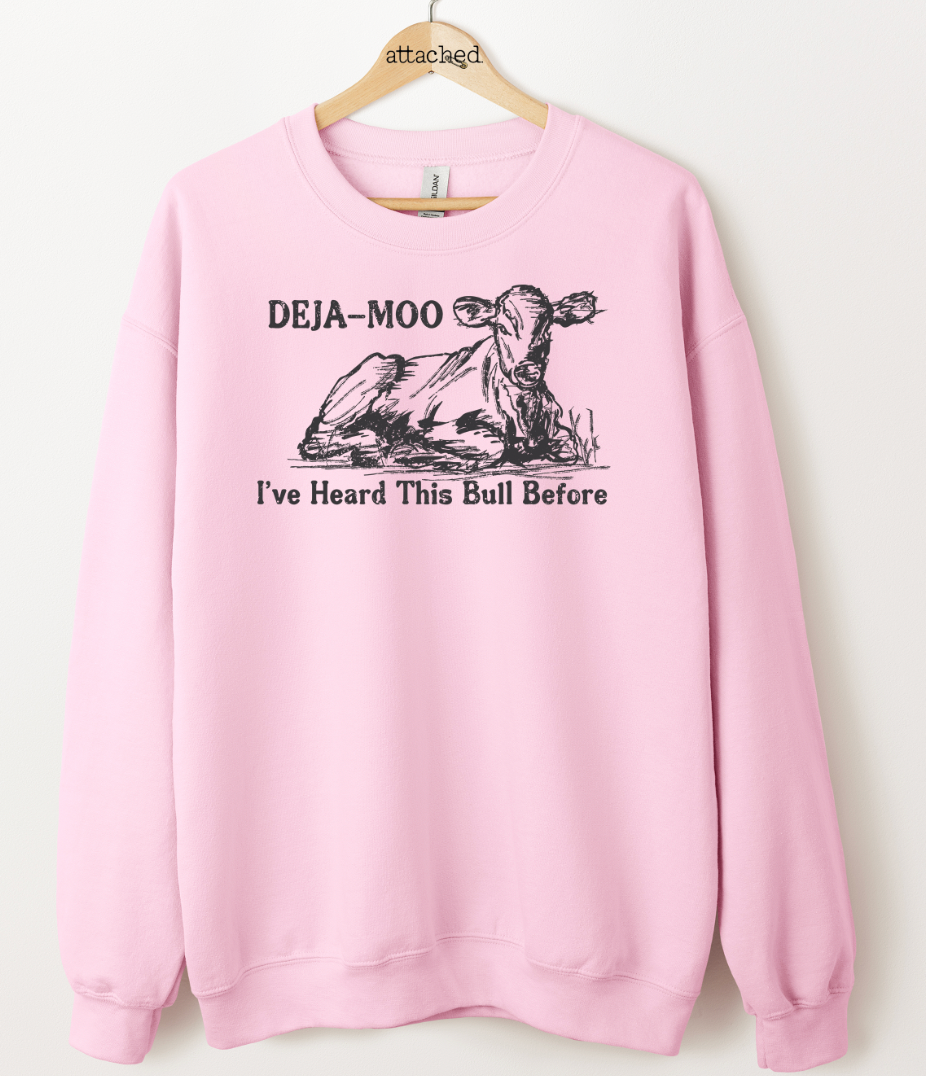 Deja-Moo Graphic Top