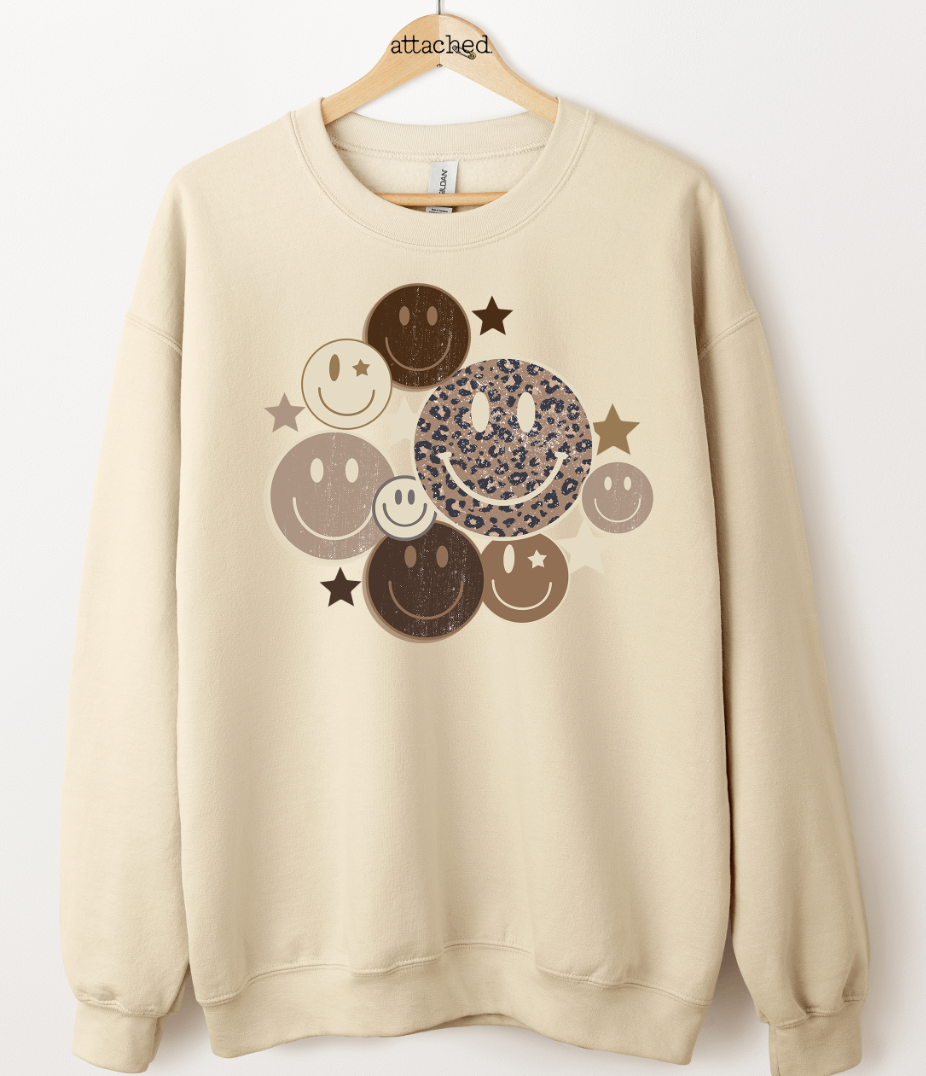 Smiley Group Graphic Top