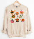 Pumpkin Doodles Graphic Top