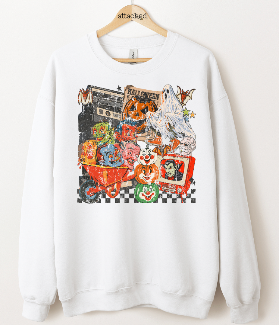 Vintage Halloween Graphic Top