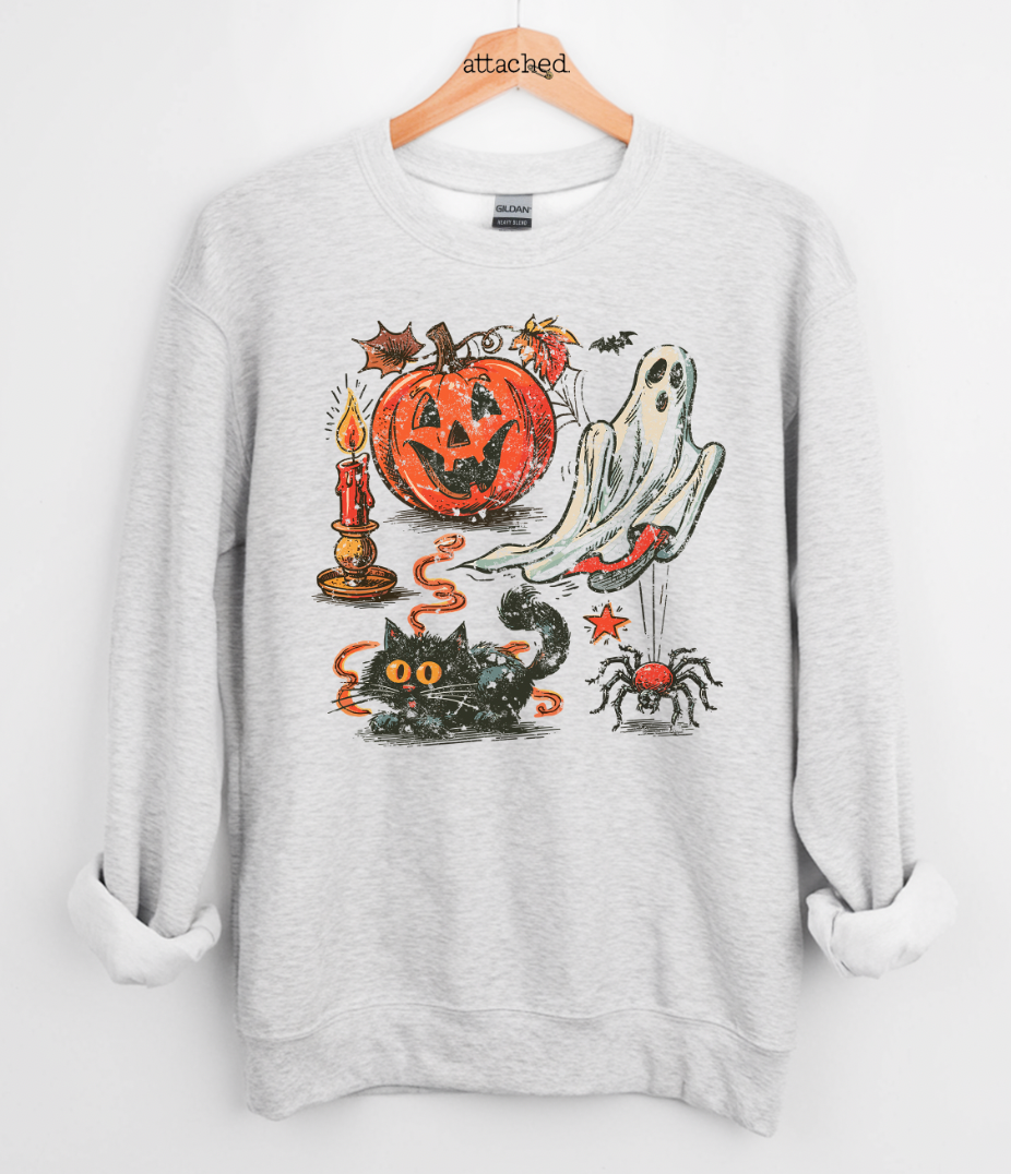 Spooky Vintage Graphic Top