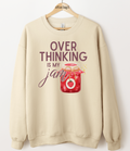Overthinking Is My Jam Graphic Top