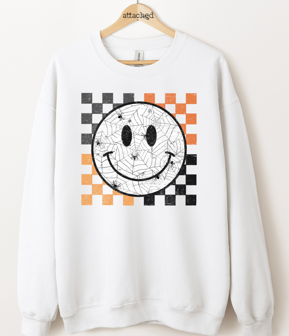 Halloween Smiley Graphic Top
