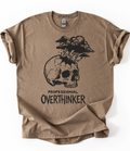 Skull Professional Overthinker Graphic Top