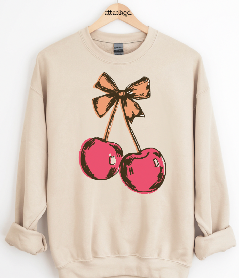 Vintage.Cherries Graphic Top