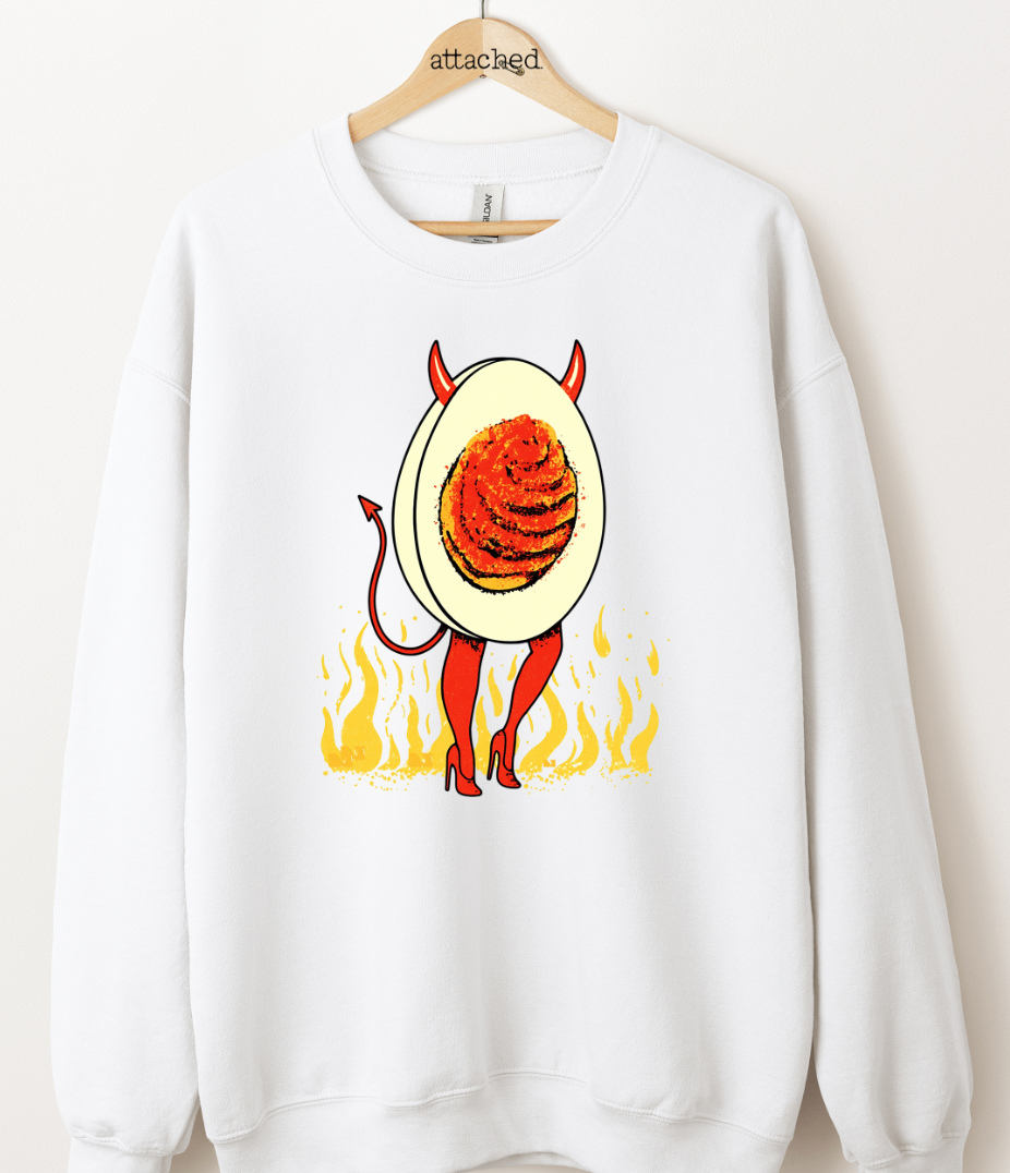 Deviled Egg Graphic Top