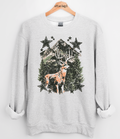 Vintage Mountain Deer Graphic Top