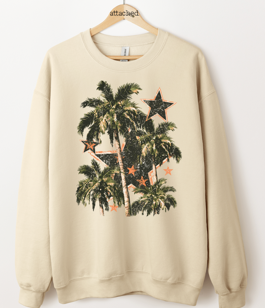 Vintage Palms Graphic Top