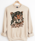 Rad Vintage Leopard Graphic Top