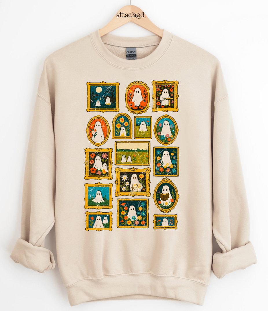 Ghost Frames Graphic Top