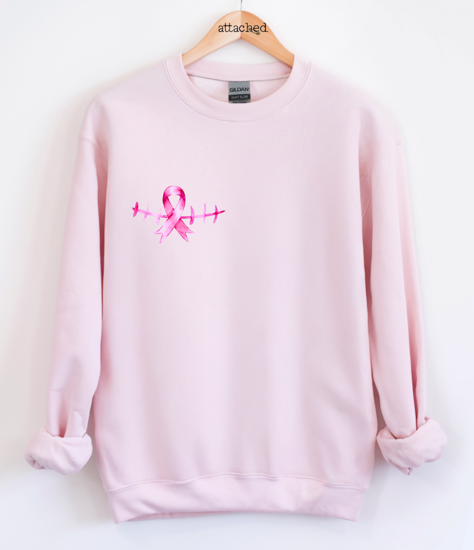 Right Breast Cancer Awareness Graphic Top