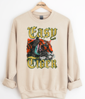 Edgy Easy Tiger Graphic Top