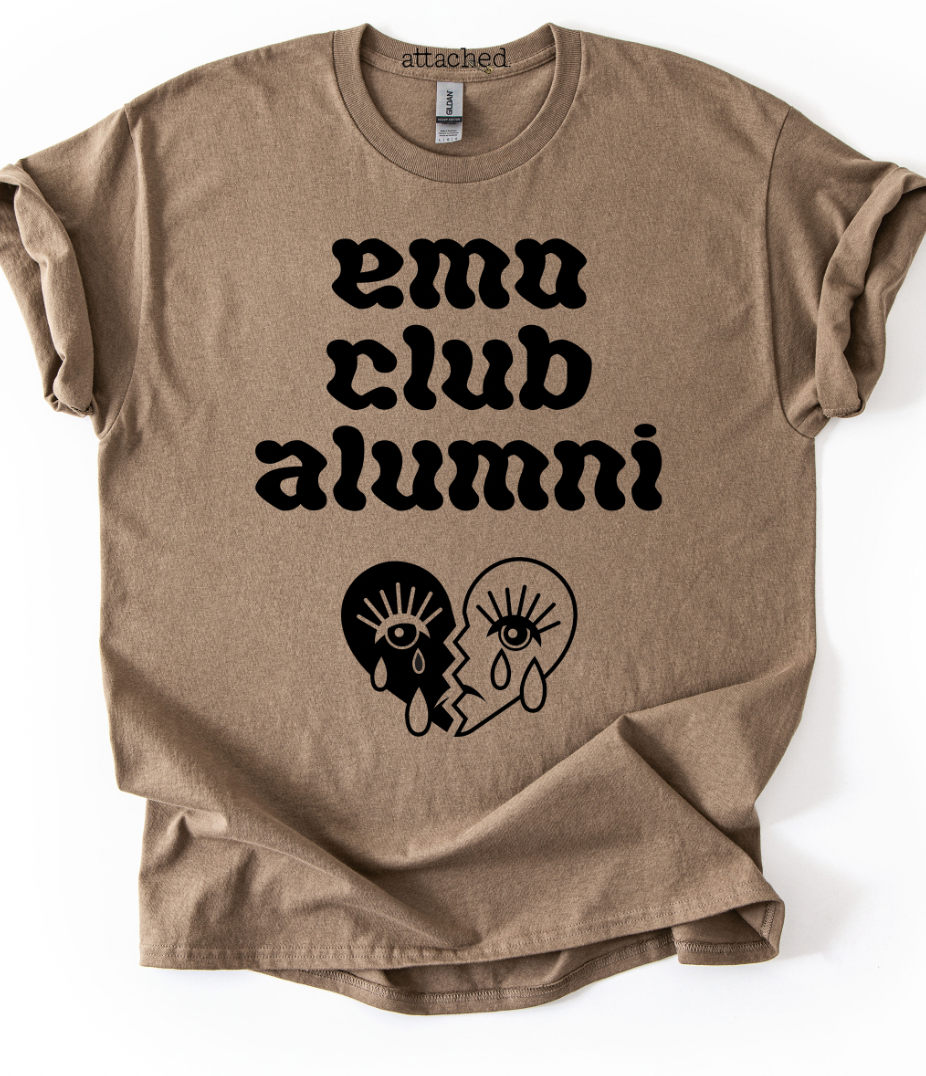 Emo Club Alumni Graphic Top