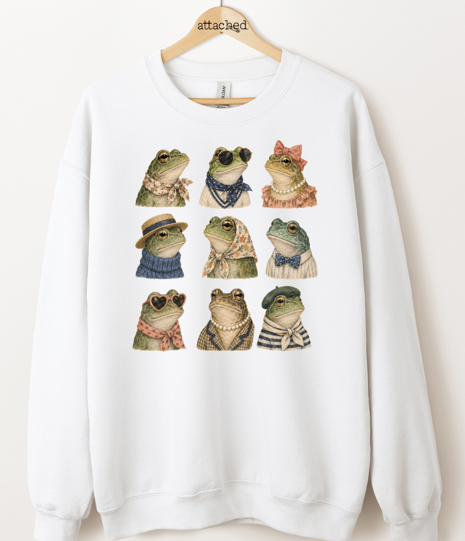 Cool Frogs Graphic Top