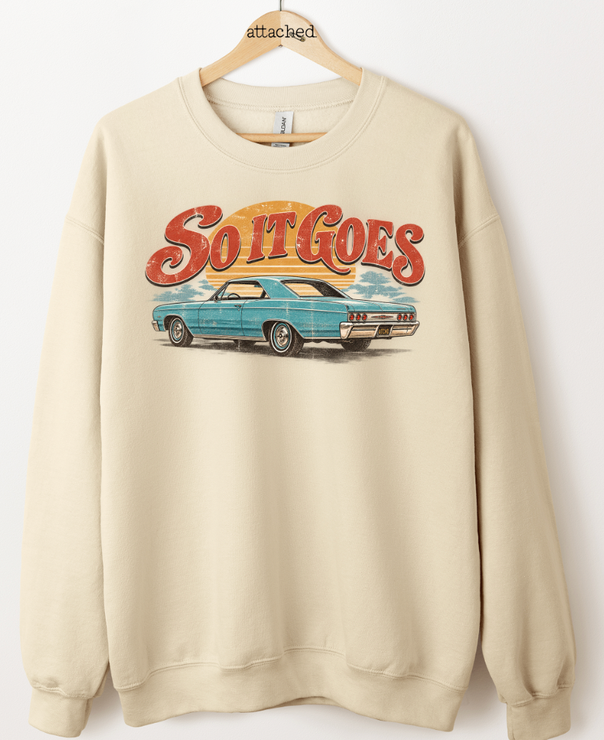 Attached So It Goes Graphic Top