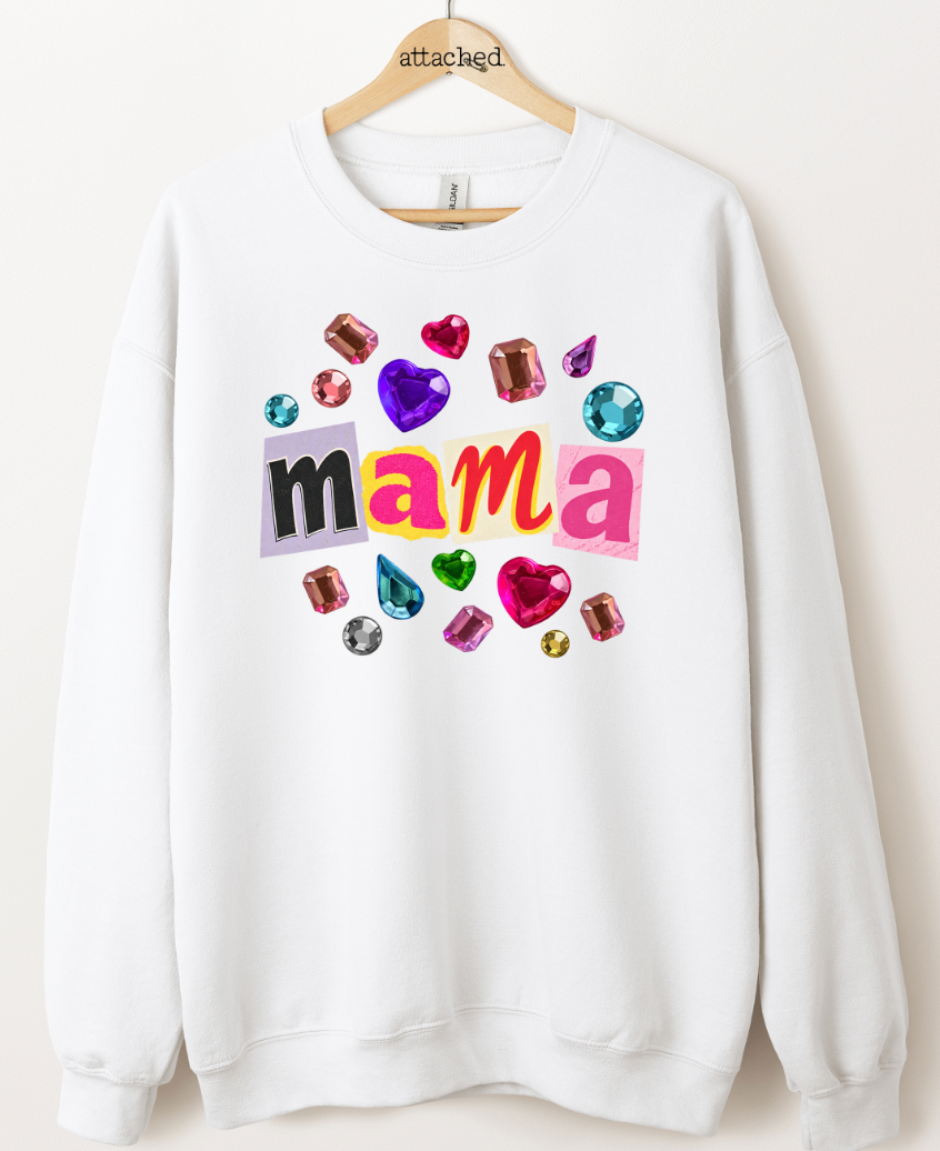 Gem Mama Graphic Top