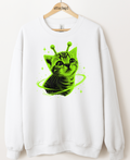 Alien Cat Graphic Top