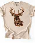 Yallternative Leopard Deer Graphic Top