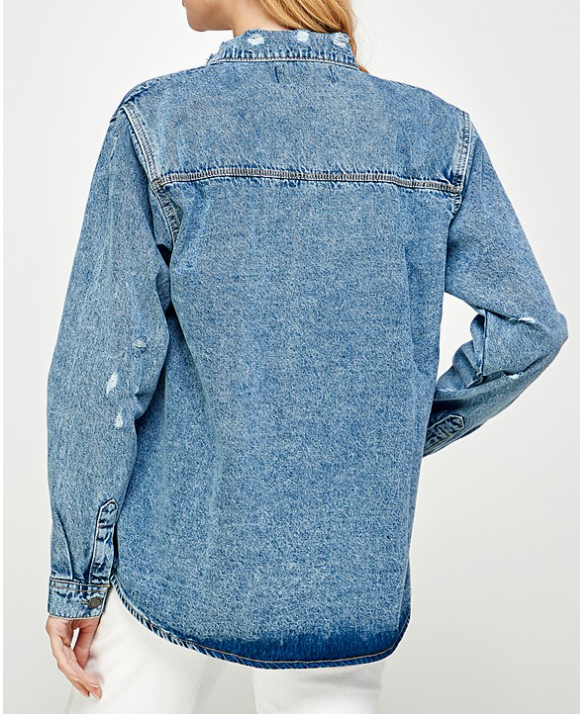 Choose Your Graphic DENIM SHACKET