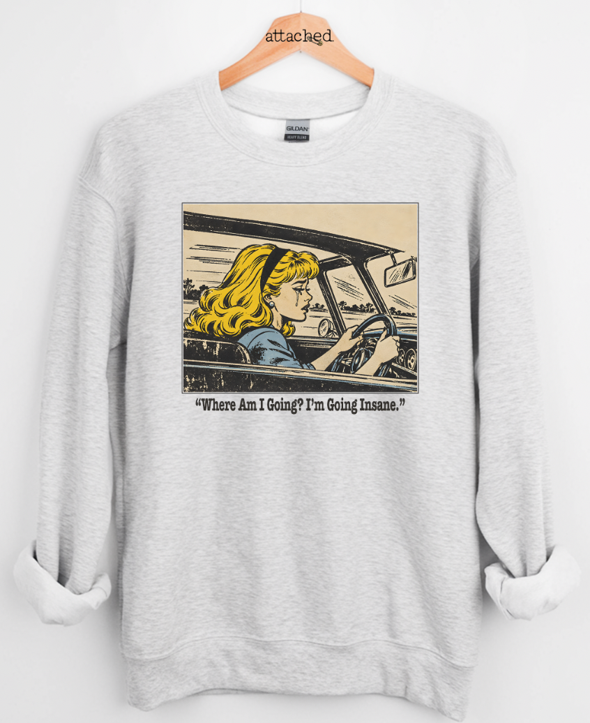 Going Insane Graphic Top