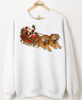 Attached Tiger Sleigh Graphic Top