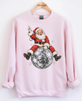 Disco Santa Graphic Top