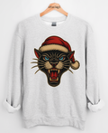 Traditional Christmas Panther Graphic Top