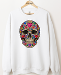 Faux Gem Sugar Skull Graphic Top
